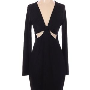Wild Fable Cut Out Black Dress